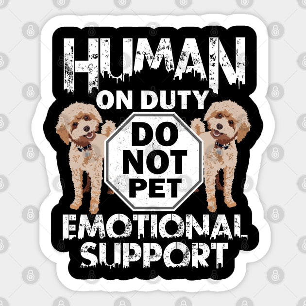 Emotional support poodle sales